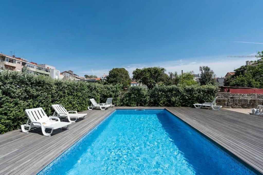 Chic Porto Hideaway: Pool & Garden Appartement Buitenkant foto